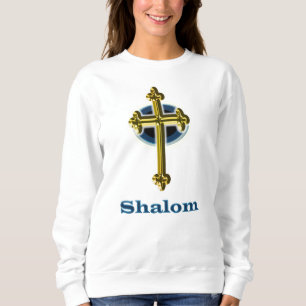 Shalom womans christian clothing sweatshirt