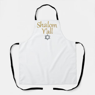 Shalom Y'all - Jewish Holiday Gifts Apron
