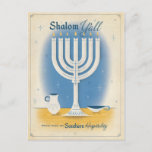Shalom Y'all Postcard<br><div class="desc">Anderson Design Group is an award-winning illustration and design firm in Nashville,  Tennessee. Founder Joel Anderson directs a team of talented artists to create original poster art that looks like classic vintage advertising prints from the 1920s to the 1960s.</div>