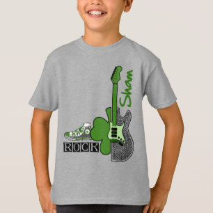 Sham Rock. Music Theme St. Patrick's Day T-Shirt