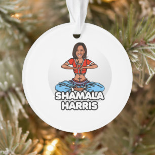 Shamala Harris Ornament