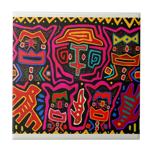 Shaman Demon Spirits and Dreams Tile (Front)