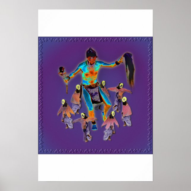 Shaman & Maidens Poster (Front)