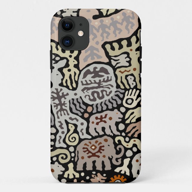 Shaman Peyote Ritual Case-Mate iPhone Case (Back)