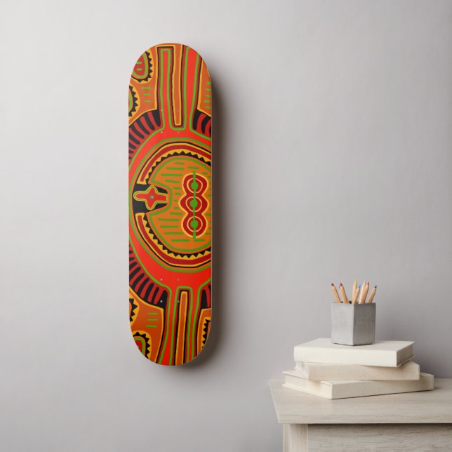 Shaman Peyote Vision Skateboard (Wall Art)