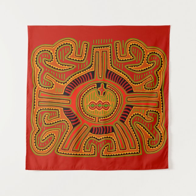 Shaman Peyote Vision Tapestry (Front)