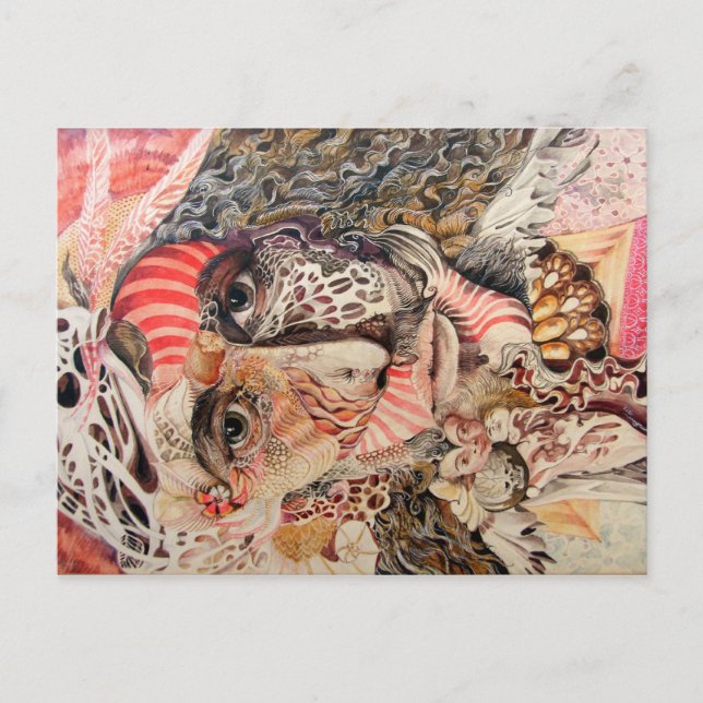 SHAMAN PORTRAIT POSTCARD (Front)