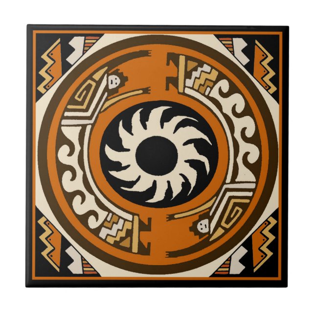 Shaman Rainbow Spirits Tile (Front)