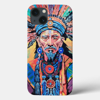 shaman, sorcerer, amulet, magic iPhone 13 case