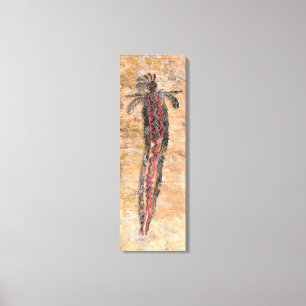 Shaman Talking Canyons, New Mexico Canvas Print