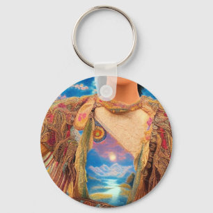 Shaman Woman  Keychain