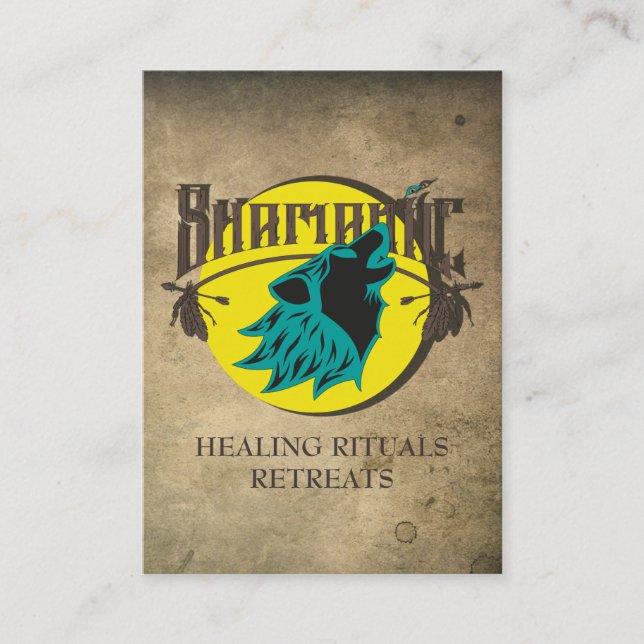 SHAMANIC - Business Card (Front)