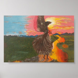 Shamans Eagle Spirit Poster