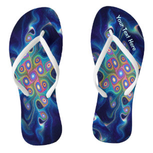 Shaman's Sky Flip Flops