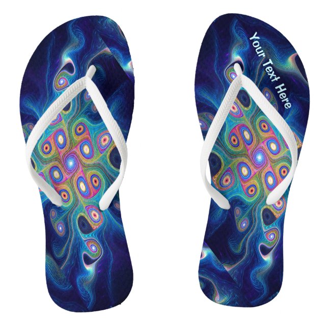 Shaman's Sky Flip Flops (Footbed)