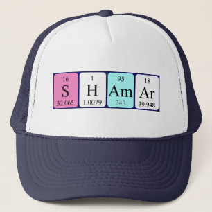 Shamar periodic table name hat
