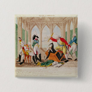 Shame and Regret, a Tragi-Comic Play' 2 Inch Square Button