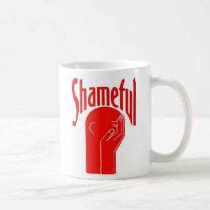 Shameful Large Graphic Shirt Coffee Mug