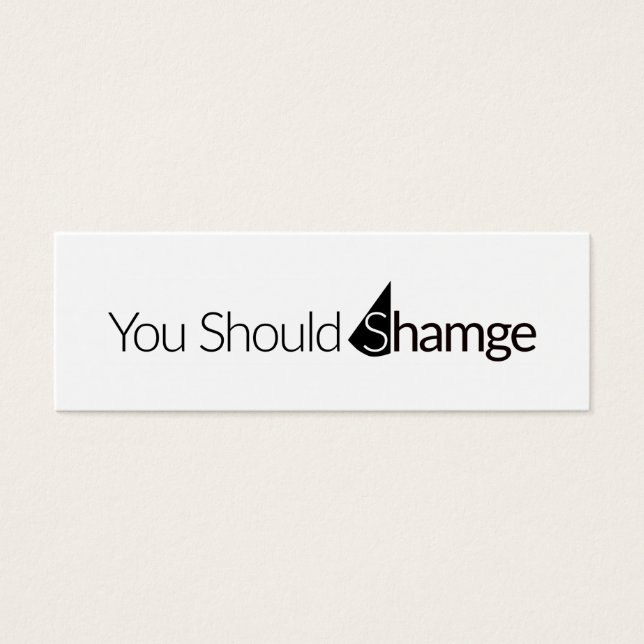 Shamge Card (Front)