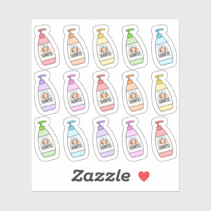Shampoo Wash Hair Shower Routine Beauty Planner