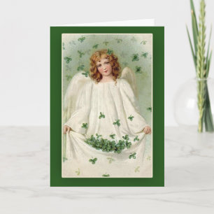 Shamrock Angel St. Patrick's Day Cards