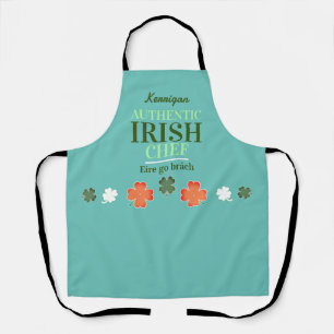 Shamrock Authentic Irish CHEF Apron