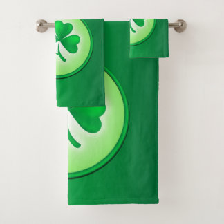 Shamrock Bath Towel Set