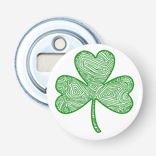 Shamrock Bottle Opener (Front)