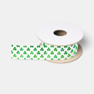 Shamrock Bright Green - Classic Satin Ribbon