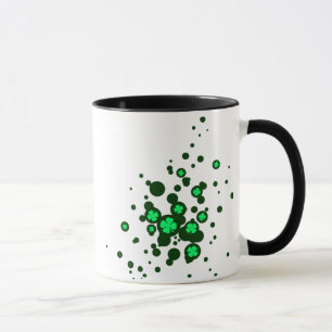 shamrock bubbles mug