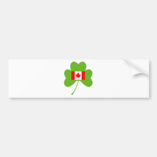 Shamrock-Canada Bumper Sticker