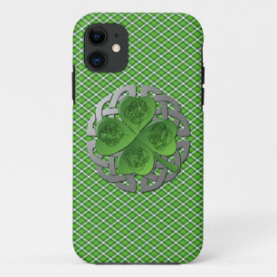 Shamrock - Celtic Knot - 4 Evangelists iPhone 11 Case