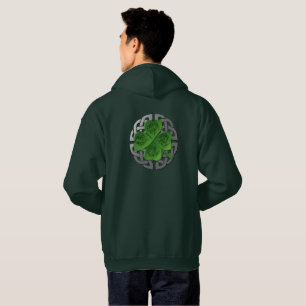 Shamrock - Celtic Knot - 4 Evangelists Hoodie