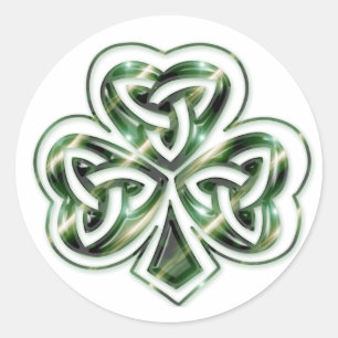 Shamrock celtique :: Stickers Green Space Design