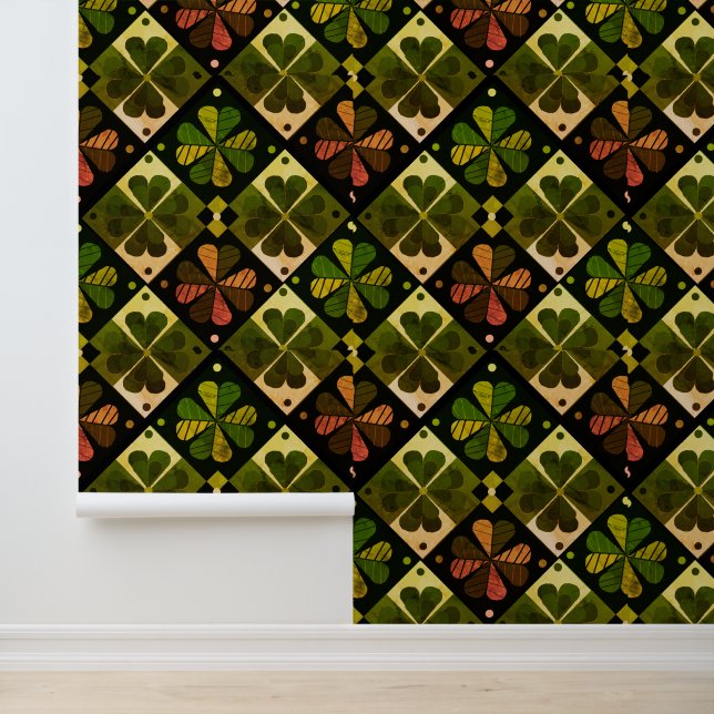 Shamrock Chequerboard Wallpaper (Application)