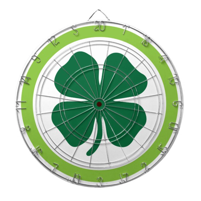 Shamrock Circle Dartboard (Front)