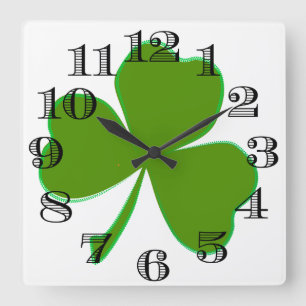 Shamrock Clock
