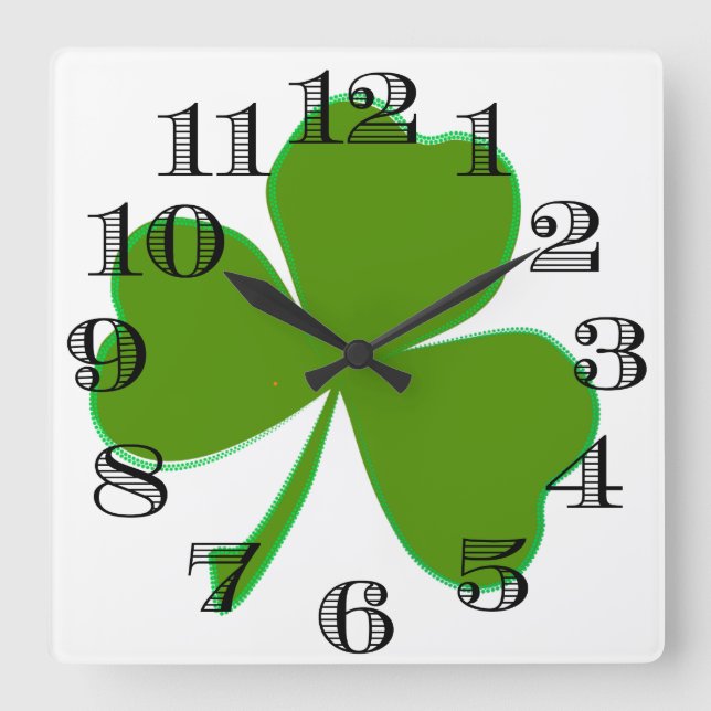 Shamrock Clock (Front)
