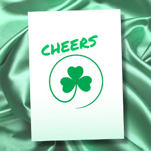 Shamrock Clover Irish Ireland Cheers All Purpose Card