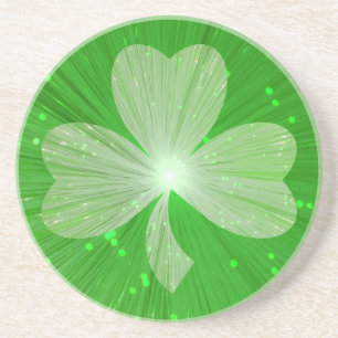 Shamrock coaster