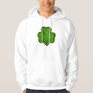 SHAMROCK de CLOVER CELTIC Sweat - shirt à capuche 