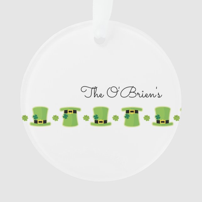 Shamrock de famille irlandais Green Casquette Keep (devant)