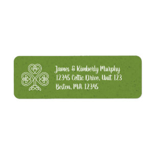 Shamrock de noeud celtique