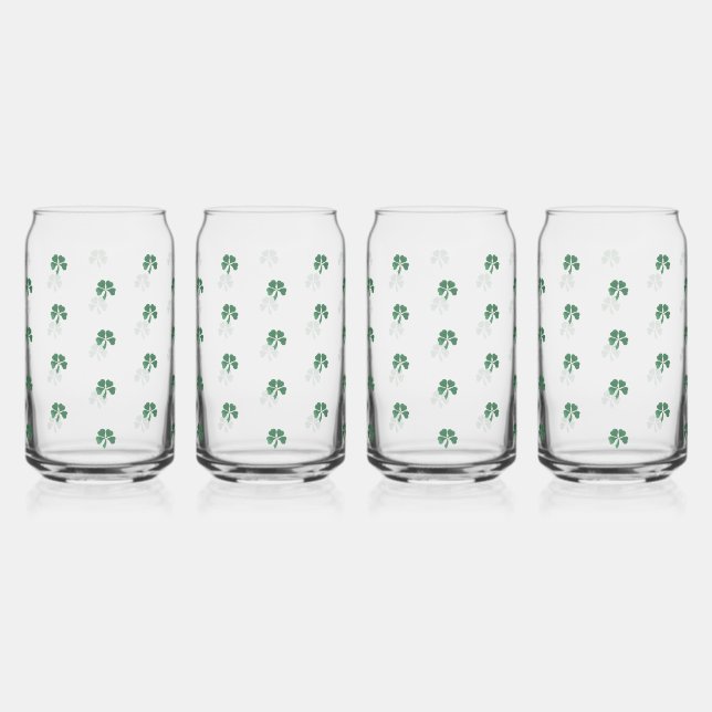 Shamrock de style d'aquarelle Slainte Lucky Shot (Dos)