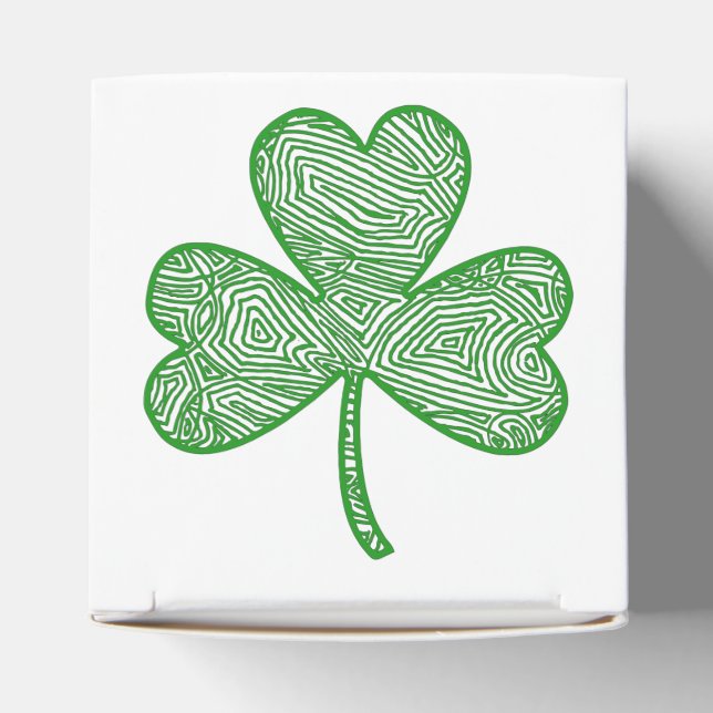Shamrock Favor Box (Top)