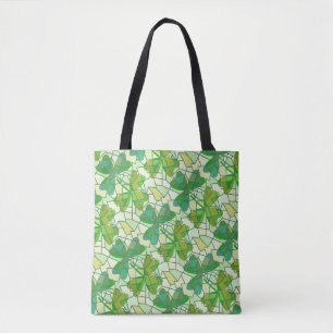 Shamrock Fragments Tote Bag