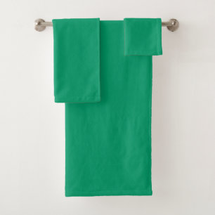 Shamrock Green Bath Towel Set