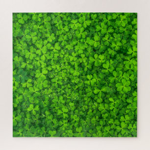 Shamrock green, St. Patrick's Day, Jigsaw Puzzle