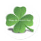 Shamrock Happy St. Patricks Day Simple Clover