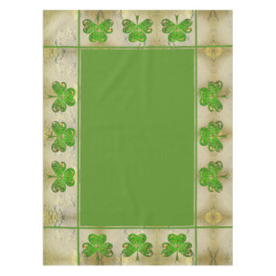 Shamrock "Happy St. Patrick's Tablecloth